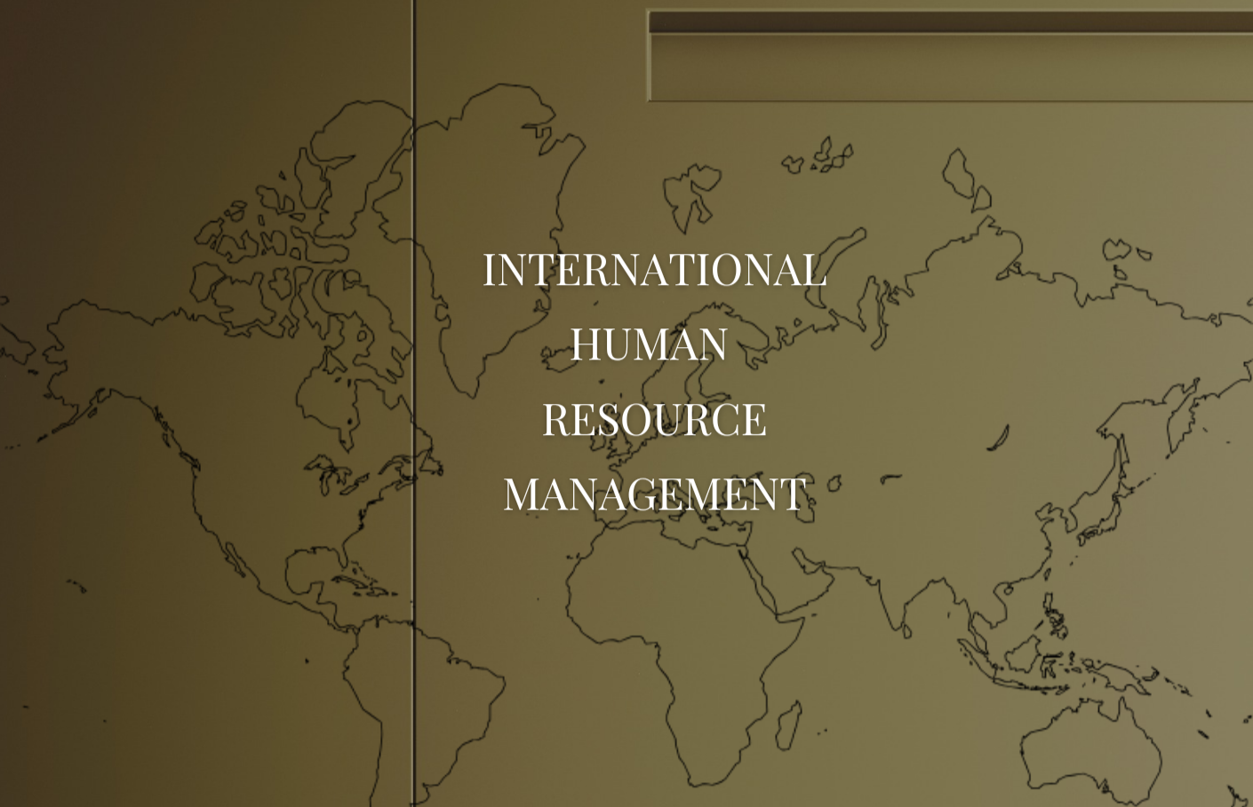 International Human Resource Management